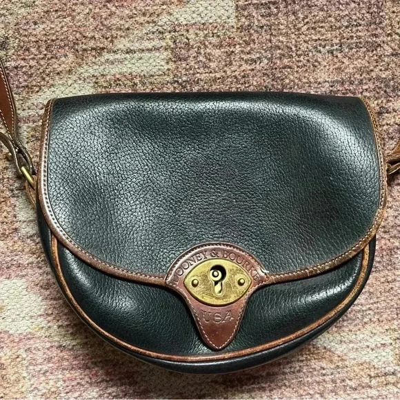 Dooney and bourke black brown vintage purse - Picture 4 of 10